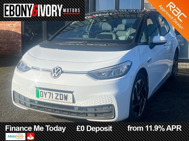 2021 ID.3 PURE PERFORMANCE 45KWH LIFE HATCHBACK 5DR ELECTRIC AUTO 150 PS 2 OWNERS... photo