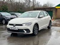 USED 2022 72 VOLKSWAGEN POLO 1.0 EVO Life Hatchback 5dr Petrol Manual Euro 6 (s/s) (80 ps) BY APPOINTMENT ONLY - Alloy Wheels, Air Con, Apple Car Play & Android Auto, LED Lights, Cruise Control, Hill Hold Assist, Bluetooth.