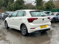 USED 2022 72 VOLKSWAGEN POLO 1.0 EVO Life Hatchback 5dr Petrol Manual Euro 6 (s/s) (80 ps) BY APPOINTMENT ONLY - Alloy Wheels, Air Con, Apple Car Play & Android Auto, LED Lights, Cruise Control, Hill Hold Assist, Bluetooth.