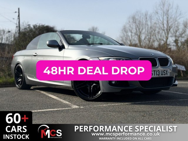 2013 13 BMW 3 SERIES 2.0 320i M Sport Convertible 2dr Petrol Manual Euro 5 (s/s) (170 ps) **48HR DEAL DROP**
