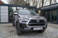 USED 2022 72 TOYOTA HI-LUX 2.4 D-4D Invincible Pickup Double Cab 4dr Diesel Auto 4WD Euro 6 (s/s) (150 ps) 