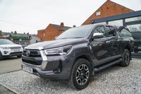USED 2022 72 TOYOTA HI-LUX 2.4 D-4D Invincible Pickup Double Cab 4dr Diesel Auto 4WD Euro 6 (s/s) (150 ps) 