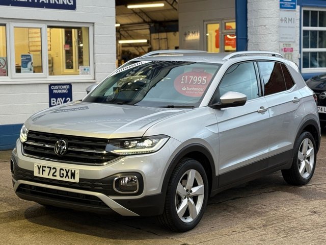 2022 72 Volkswagen T-Cross 1.0 TSI SEL SUV 5dr Petrol DSG Euro 6 (s/s) (110 ps)