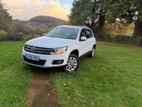 USED 2015 15 VOLKSWAGEN TIGUAN 1.4 TSI Match SUV 5dr Petrol Manual 4WD Euro 5 (160 ps) 4x4 6 speed manual FSH front and rear park Sat Nav DAB Bluetooth