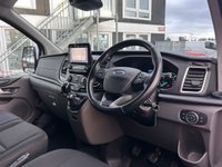 USED 2022 22 FORD TRANSIT CUSTOM 2.0 320 EcoBlue Limited Crew Van Double Cab 5dr Diesel Manual L2 H1 Euro 6 (s/s) (6 Seat) (130 ps) HEATED SEATS/CRUISE/CARPLAY/ULEZ