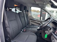 USED 2022 22 FORD TRANSIT CUSTOM 2.0 320 EcoBlue Limited Crew Van Double Cab 5dr Diesel Manual L2 H1 Euro 6 (s/s) (6 Seat) (130 ps) HEATED SEATS/CRUISE/CARPLAY/ULEZ