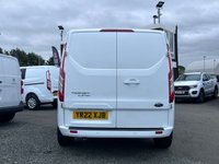 USED 2022 22 FORD TRANSIT CUSTOM 2.0 320 EcoBlue Limited Crew Van Double Cab 5dr Diesel Manual L2 H1 Euro 6 (s/s) (6 Seat) (130 ps) HEATED SEATS/CRUISE/CARPLAY/ULEZ