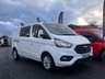 USED 2022 22 FORD TRANSIT CUSTOM 2.0 320 EcoBlue Limited Crew Van Double Cab 5dr Diesel Manual L2 H1 Euro 6 (s/s) (6 Seat) (130 ps) HEATED SEATS/CRUISE/CARPLAY/ULEZ