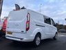 USED 2022 22 FORD TRANSIT CUSTOM 2.0 320 EcoBlue Limited Crew Van Double Cab 5dr Diesel Manual L2 H1 Euro 6 (s/s) (6 Seat) (130 ps) HEATED SEATS/CRUISE/CARPLAY/ULEZ