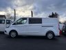 USED 2022 22 FORD TRANSIT CUSTOM 2.0 320 EcoBlue Limited Crew Van Double Cab 5dr Diesel Manual L2 H1 Euro 6 (s/s) (6 Seat) (130 ps) HEATED SEATS/CRUISE/CARPLAY/ULEZ