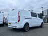 USED 2022 22 FORD TRANSIT CUSTOM 2.0 320 EcoBlue Limited Crew Van Double Cab 5dr Diesel Manual L2 H1 Euro 6 (s/s) (6 Seat) (130 ps) HEATED SEATS/CRUISE/CARPLAY/ULEZ