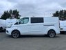 USED 2022 22 FORD TRANSIT CUSTOM 2.0 320 EcoBlue Limited Crew Van Double Cab 5dr Diesel Manual L2 H1 Euro 6 (s/s) (6 Seat) (130 ps) HEATED SEATS/CRUISE/CARPLAY/ULEZ