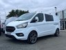 USED 2022 22 FORD TRANSIT CUSTOM 2.0 320 EcoBlue Limited Crew Van Double Cab 5dr Diesel Manual L2 H1 Euro 6 (s/s) (6 Seat) (130 ps) HEATED SEATS/CRUISE/CARPLAY/ULEZ