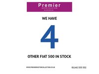 USED 2016 65 FIAT 500 1.2 Lounge Hatchback 3dr Petrol Manual Euro 6 (s/s) (69 bhp) FIAT 500 LOUNGE