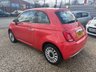 USED 2016 65 FIAT 500 1.2 Lounge Hatchback 3dr Petrol Manual Euro 6 (s/s) (69 bhp) FIAT 500 LOUNGE