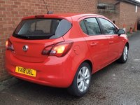 USED 2018 18 VAUXHALL CORSA 1.4i ecoTEC Energy Hatchback 5dr Petrol Manual Euro 6 (a/c) (75 ps) VERY LOW MILES -HEATED SEATS & STEERING WHEEL
