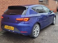 USED 2018 18 SEAT LEON 1.4 TSI FR Technology Hatchback 5dr Petrol Manual Euro 6 (s/s) (125 ps) 