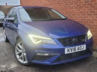 USED 2018 18 SEAT LEON 1.4 TSI FR Technology Hatchback 5dr Petrol Manual Euro 6 (s/s) (125 ps) 