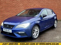 USED 2018 18 SEAT LEON 1.4 TSI FR Technology Hatchback 5dr Petrol Manual Euro 6 (s/s) (125 ps) 