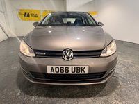 USED 2016 66 VOLKSWAGEN GOLF 1.0 TSI Match Edition BlueMotion Hatchback 5dr Petrol Manual Euro 6 (s/s) (115 bhp) Sat Nav-Cruise-Bluetooth-Front & Rear park sensors-Power fold mirrors-Alloys-10 x Services 1 OWNER-9 SERVICES INC CAMBELT-SAT NAV-A/C-PARKING SENSORS-CRUISE