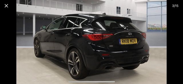 2018 18 INFINITI Q30 2.0T Sport InTouch Hatchback 5dr Petrol DCT AWD Euro 6 (s/s) (211 ps) - Photo 3