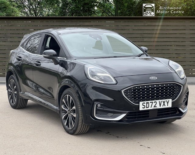 2022 72 FORD PUMA 1.0T EcoBoost MHEV ST-Line Vignale SUV 5dr Petrol Hybrid DCT Euro 6 (s/s) (155 ps) SAT NAV & AIR CON