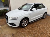 USED 2013 63 AUDI Q3 2.0 TDI S line SUV 5dr Diesel S Tronic quattro Euro 5 (s/s) (177 ps) 