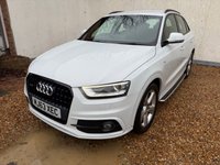 USED 2013 63 AUDI Q3 2.0 TDI S line SUV 5dr Diesel S Tronic quattro Euro 5 (s/s) (177 ps) 