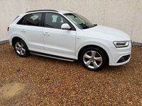 USED 2013 63 AUDI Q3 2.0 TDI S line SUV 5dr Diesel S Tronic quattro Euro 5 (s/s) (177 ps) 