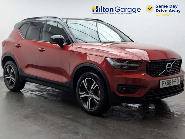 View our Volvo Xc40 1.5 T3 R-Design SUV 5dr Petrol Manual Euro 6 (s/s) (156 ps) LEATHER SEATS+PARKING SENSORS