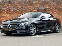USED 2019 19 MERCEDES-BENZ S-CLASS 4.0 S560 V8 BiTurbo AMG Line (Premium) Cabriolet 2dr Petrol G-Tronic Euro 6 (s/s) (469 ps) Massage Seats-Burmester -FSH