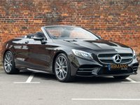 USED 2019 19 MERCEDES-BENZ S-CLASS 4.0 S560 V8 BiTurbo AMG Line (Premium) Cabriolet 2dr Petrol G-Tronic Euro 6 (s/s) (469 ps) Massage Seats-Burmester -FSH