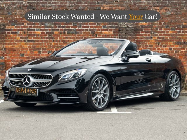 View our Mercedes-Benz S-Class 4.0 S560 V8 BiTurbo AMG Line (Premium) Cabriolet 2dr Petrol G-Tronic Euro 6 (s/s) (469 ps)