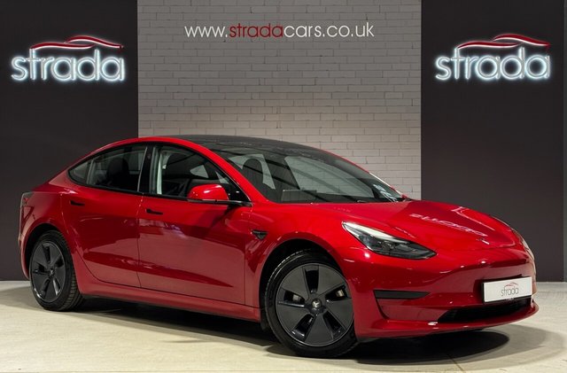 2021 71 Tesla Model 3 Standard Range Plus Saloon 4dr Electric Auto RWD (241 bhp)