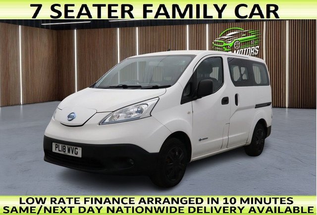 2018 NV200 40KWH ACENTA COMBI VAN DOUBLE CAB 5DR ELECTRIC AUTO 7 SEAT, QUICK... photo