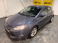USED 2012 62 FORD FOCUS 1.6 TDCi Zetec Hatchback 5dr Diesel Manual Euro 5 (s/s) (115 ps) &pound;20 Road Tax-Great Economy-Superb Service History