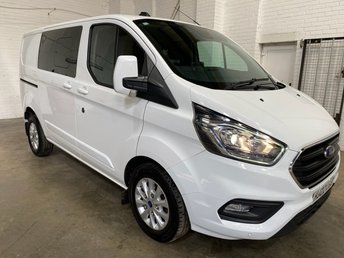 2022 FORD TRANSIT CUSTOM DCIV 300 L1 H1 Limited 130ps &pound;13651.00