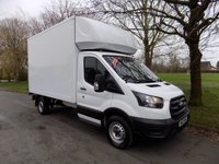 USED 2022 22 FORD TRANSIT Luton Van, Comes with a Full Service inc Cambelt, Tail Lift 