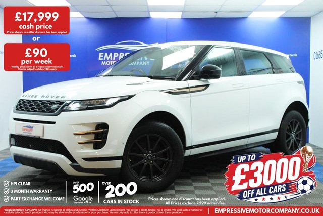 View our Land Rover Range Rover Evoque 2.0 D165 R-Dynamic SUV 5dr Diesel Manual FWD Euro 6 (s/s) (163 ps)