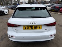 USED 2020 70 AUDI A3 2.0 TDI 30 Technik Sportback 5dr Diesel Manual Euro 6 (s/s) (116 ps) 