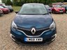 USED 2018 68 RENAULT CAPTUR 0.9 TCe ENERGY Iconic SUV 5dr Petrol Manual Euro 6 (s/s) (90 ps) ONLY 51,984 MILES+MEDIANAV MULTIMEDIA SYSTEM+AUTOMATIC CLIMATE CONTROL AIR-CONDITIONING+AUTOMATIC HEADLIGHT ACTIVATION+RAIN-SENSING WINDSCREEN WIPERS+PARKING ASSISTANCE+'OCEAN BLUE WITH METALLIC DIAMOND BLACK ROOF/DOOR MIRRORS+17 INCH ALLOY WHEELS.