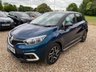 USED 2018 68 RENAULT CAPTUR 0.9 TCe ENERGY Iconic SUV 5dr Petrol Manual Euro 6 (s/s) (90 ps) ONLY 51,984 MILES+MEDIANAV MULTIMEDIA SYSTEM+AUTOMATIC CLIMATE CONTROL AIR-CONDITIONING+AUTOMATIC HEADLIGHT ACTIVATION+RAIN-SENSING WINDSCREEN WIPERS+PARKING ASSISTANCE+'OCEAN BLUE WITH METALLIC DIAMOND BLACK ROOF/DOOR MIRRORS+17 INCH ALLOY WHEELS.