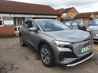 USED 2022 71 AUDI Q4 E-TRON 35 Sport Sportback 5dr Electric Auto 55kWh (170 ps) AUDI Q4 E-TRON 35 Sport Sportback 5dr Electric Auto 55kWh (170 ps)