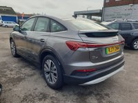 USED 2022 71 AUDI Q4 E-TRON 35 Sport Sportback 5dr Electric Auto 55kWh (170 ps) AUDI Q4 E-TRON 35 Sport Sportback 5dr Electric Auto 55kWh (170 ps)