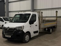 USED 2021 21 RENAULT TRUCKS MASTER 2.3 DCI 145 LWB DROPSIDE WITH TAIL LIFT - NO VAT 