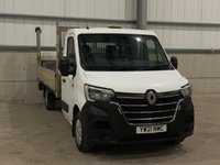 USED 2021 21 RENAULT TRUCKS MASTER 2.3 DCI 145 LWB DROPSIDE WITH TAIL LIFT - NO VAT 