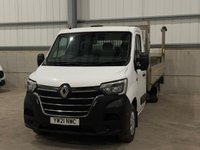 USED 2021 21 RENAULT TRUCKS MASTER 2.3 DCI 145 LWB DROPSIDE WITH TAIL LIFT - NO VAT 