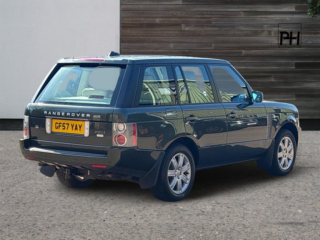 USED 2007 57 LAND ROVER RANGE ROVER 3.6 TD V8 Vogue Station Wagon 5dr Diesel Automatic (299 g/km, 272 bhp) 2 OWNER|CLEAR GLASS EXAMPLE
