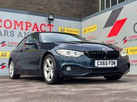 USED 2015 65 BMW 4 SERIES 2.0 420d SE Coupe 2dr Diesel Auto Euro 6 (s/s) (190 ps) &pound;20.00 TAX, PARKING SENSORS, SAT NAV!!!