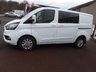 USED 2023 73 FORD TRANSIT CUSTOM 2.0 300 EcoBlue Limited Crew Van Double Cab 5dr Diesel Manual L1 H1 Euro 6 (s/s) (130 ps) 